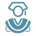 Doctoral icon